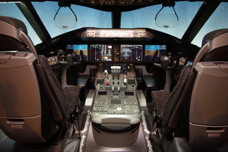 plane control panel
