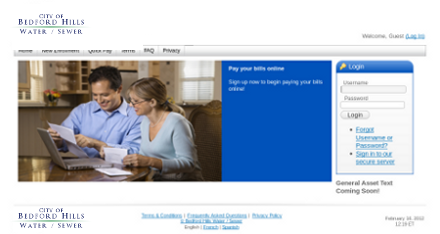 Access-Direct payment website